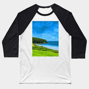 Pirate Coast - Landscape Baseball T-Shirt